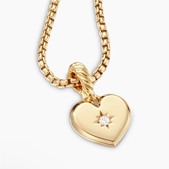 David Yurman Compass Heart Amulet - Picture 7 of 13
